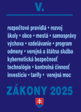 Zákony 2025 V.