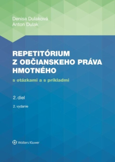 Repetitórium z občianskeho práva hmotného, 2. diel, 2. vydanie