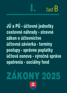 Zákony 2025 I. časť B